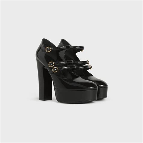 celine melody tri-buckle mary jane pumps|Shop Celine’s Mary Jane Pumps .